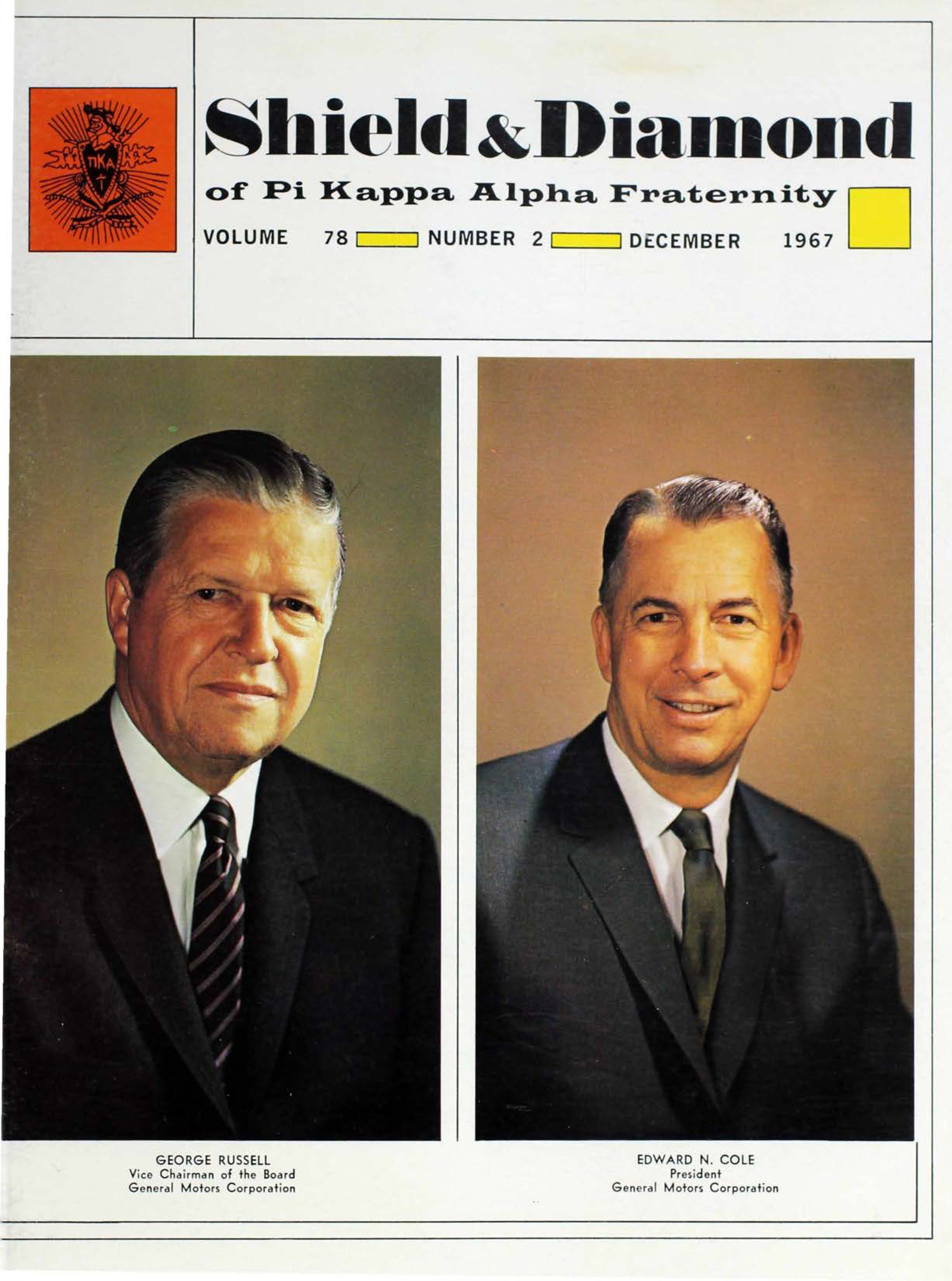 Shield and Diamond, Vol. 78, No. 2, December 1967